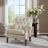 Button Tufted Accent Chair