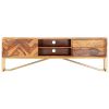 TV Stand 55.1"x11.8"x17.7" Solid Wood Sheesham