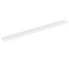 Wall Shelves 2 pcs White 39.4"x3.5"x1.2"