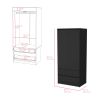 Armoire Closher, Bedroom, Black