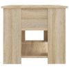 Coffee Table Sonoma Oak 31.1"x19.3"x16.1" Engineered Wood