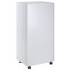 Halifax Tall Storage Cabinet; 5-Drawer; White