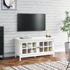 50 Inch Modern Wood Large TV Stand Entertainment Center for TV