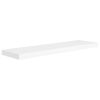 Floating Wall Shelves 2 pcs White 35.4"x9.3"x1.5" MDF