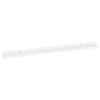 Wall Shelves 2 pcs White 39.4"x3.5"x1.2"