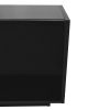 ON-TREND Sleek and Stylish TV Stand with Perfect Storage Solution, Two-tone Media Console for TVs Up to 80'', Functional TV Cabinet with Versatile Com