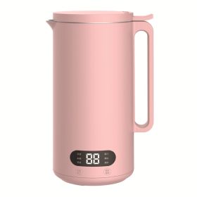 Mini Wall Breaker Household Soymilk Machine Filter Free Small Heating Bass (Option: Pink-6key multifunctional-South African)