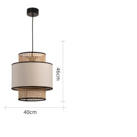 Japanese Style Chandelier Retro Idea (Option: Style16)