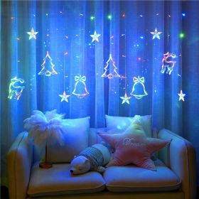 Decorate Christmas Tree Hanging Lamp Room Bedroom Curtain Layout (Option: Color-Plugin Model 3.5m)