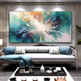 Hand Painted Oil Painting Large Acrylic Oil Painting On Canvas Abstract Painting Canvas Original abstract canvas wall art contemporary Painting For Li (Style: 1, size: 90X120cm)