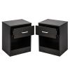 2pcs Night Stands with Drawer XH