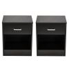 2pcs Night Stands with Drawer XH