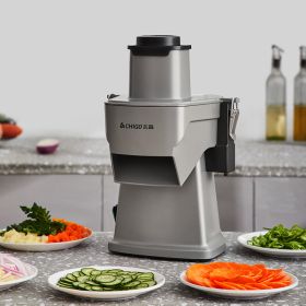 Multifunctional Electric Vegetable Cutter Commercial Fruits And Vegetables (Option: Slice 1 To 3-151-Mail Order Package)