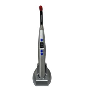 Dental Color Rechargeable UV Curing Lamp (Option: Silver-US)